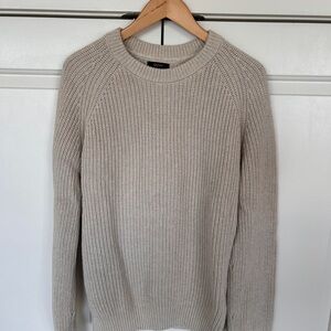 Quince Cream Crewneck Sweater L